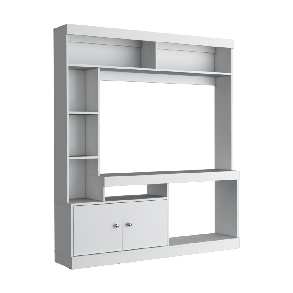 Estante Tv 65" FM,  Blanco