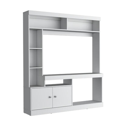 Estante Tv 65" FM,  Blanco