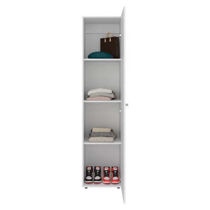 Closet Tuhome Dreams M5 Una Puerta Con Espejo, Blanco