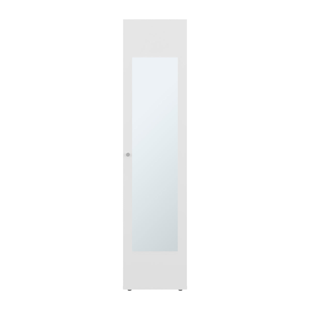 Closet Tuhome Dreams M5 Una Puerta Con Espejo, Blanco (vista 3)