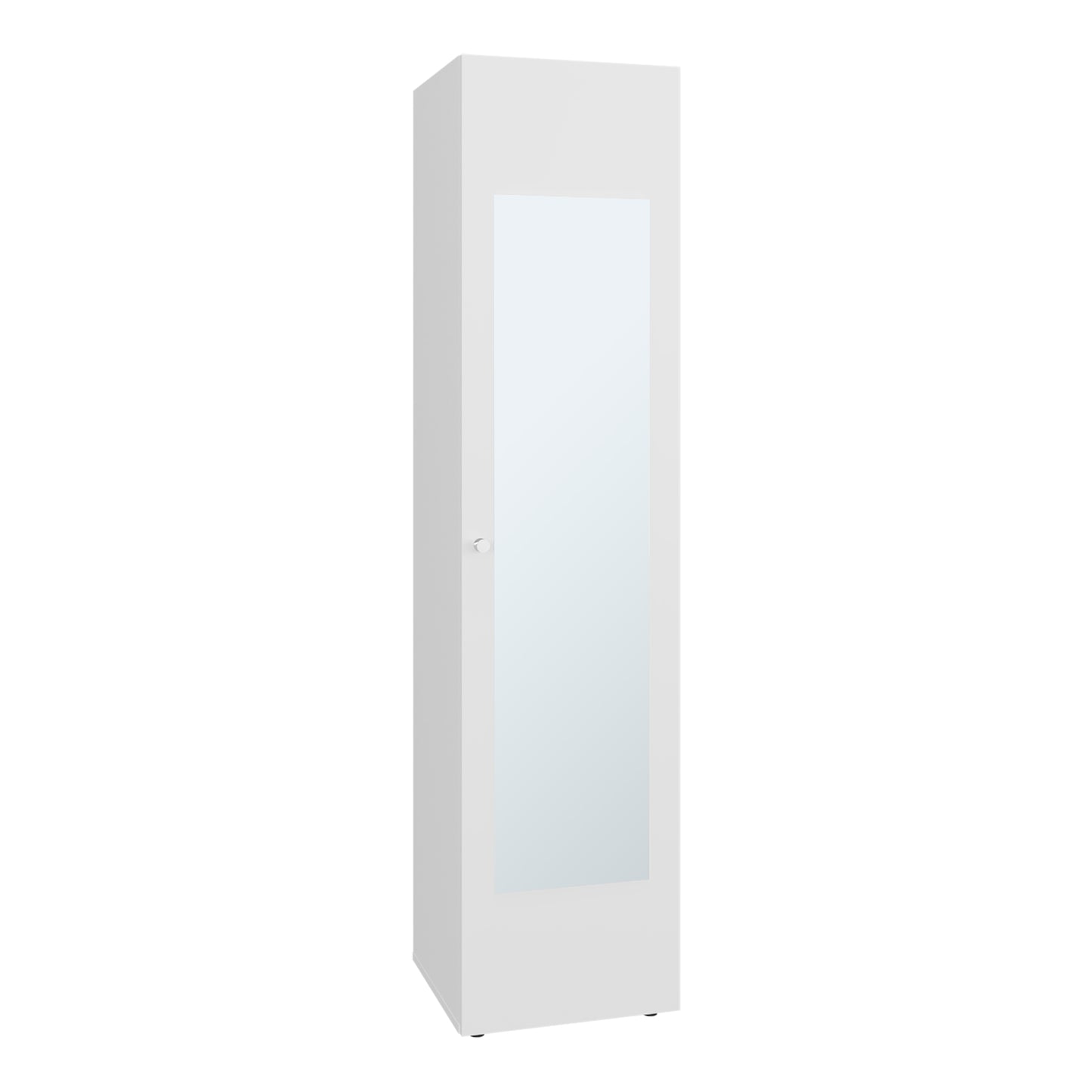Closet Tuhome Dreams M5 Una Puerta Con Espejo, Blanco