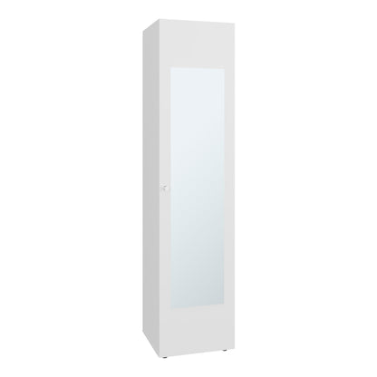 Closet Tuhome Dreams M5 Una Puerta Con Espejo, Blanco (vista 5)