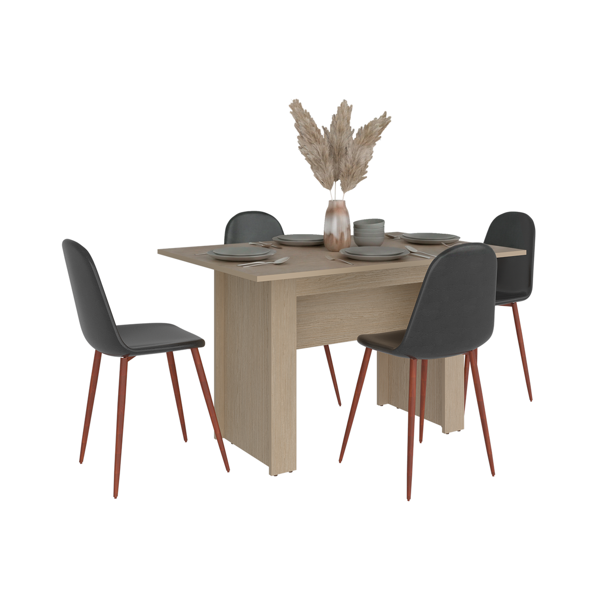 Mesa para Comedor Classic, Cartagena, para Cuatro Puestos, No Incluye Sillas
