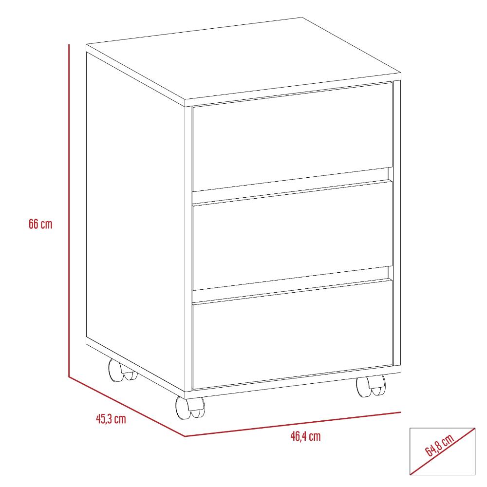 Archivador, FM Furniture 007C, Cafe Claro
