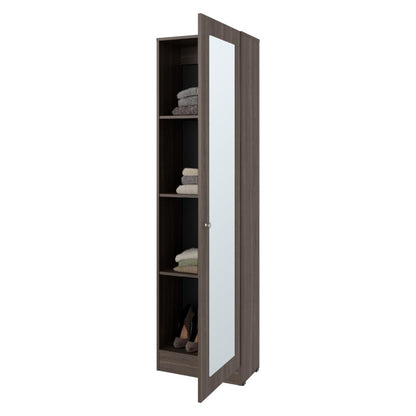 Closet Auxiliar Praga, Milan, incluye espejo y es de facil instalación
