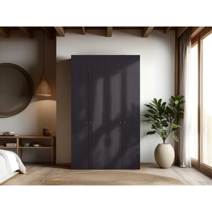 Combo Closet H-200 Siete Puertas, Almacenamiento, Optimizacion, Zapatero, Color Negro