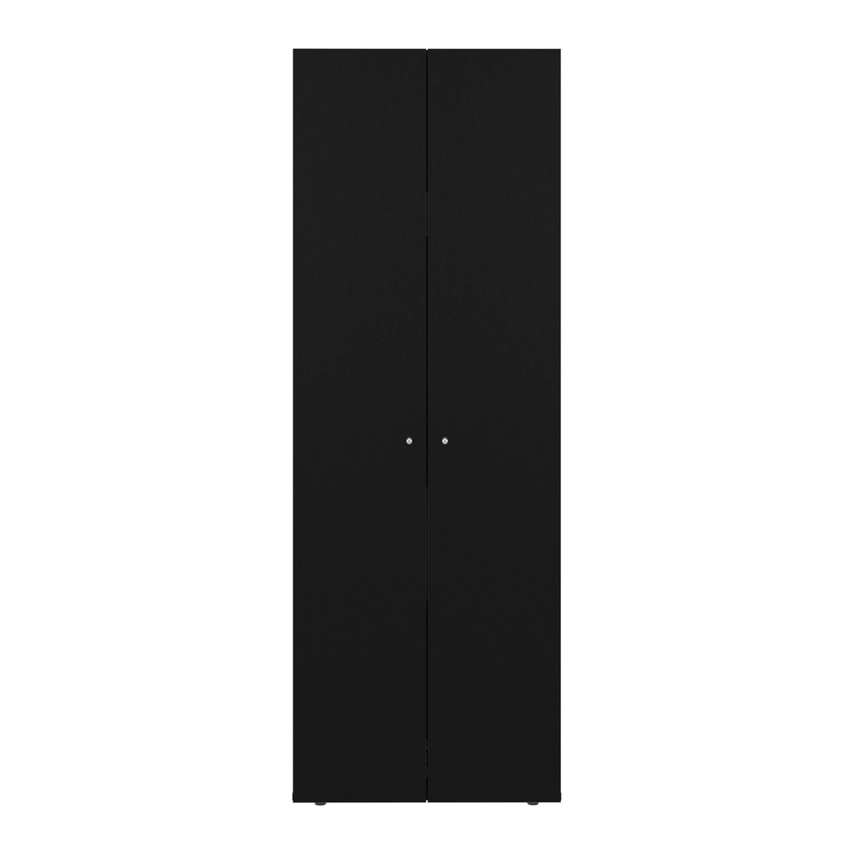 Combo Closet H-200 Siete Puertas, Almacenamiento, Optimizacion, Zapatero, Color Negro