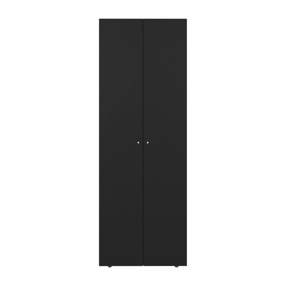 Combo Closet H-200 Siete Puertas, Almacenamiento, Optimizacion, Zapatero, Color Negro