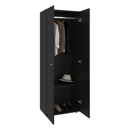 Closet Colgador Dos Puertas Tuhome, Wengue