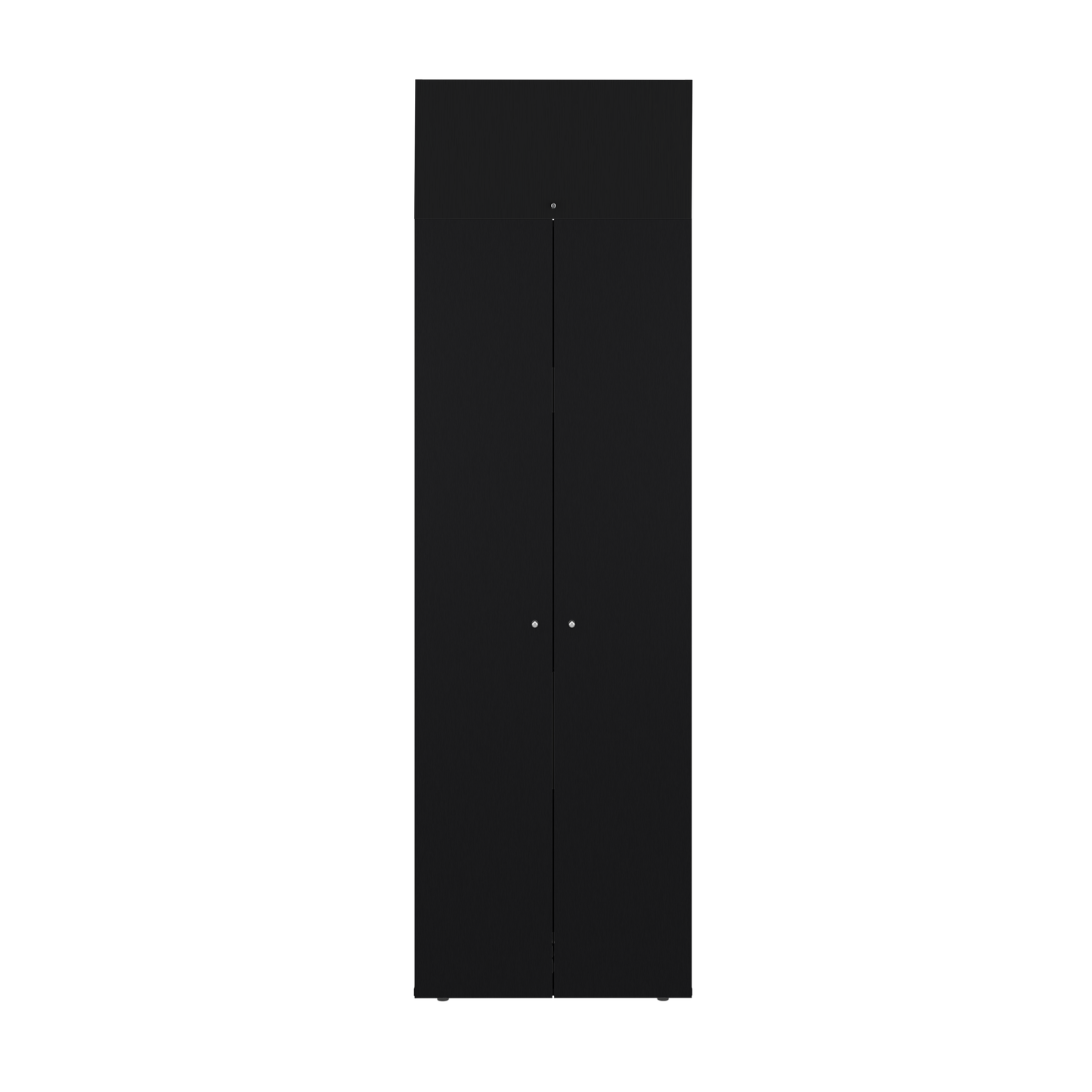 Combo Closet H-200 Cuatro Puertas, Almacenamiento, Optimizacion, Color Negro