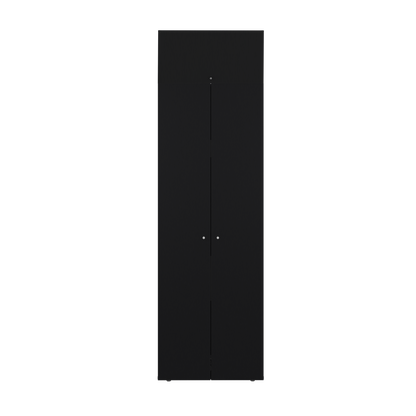 Combo Closet H-200 Cuatro Puertas, Almacenamiento, Optimizacion, Color Negro