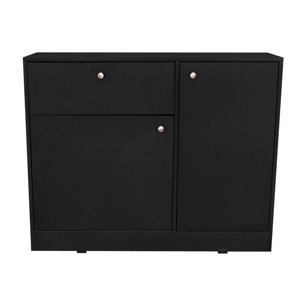 Comoda Praga Un Cajon y Dos Puertas, Wengue