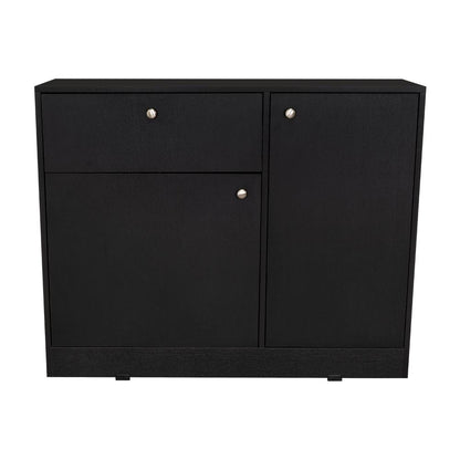 Comoda Praga Un Cajon y Dos Puertas, Wengue