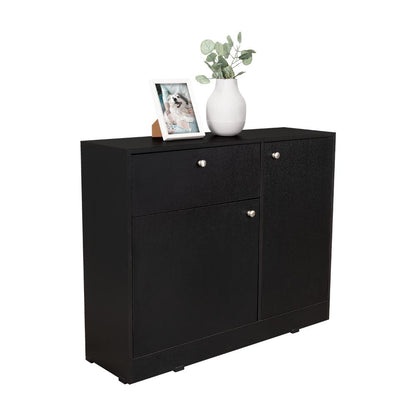 Comoda Praga Un Cajon y Dos Puertas, Wengue