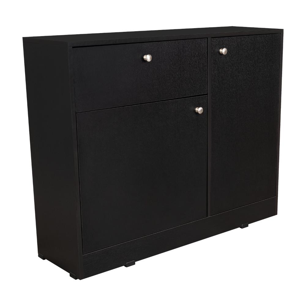 Comoda Praga Un Cajon y Dos Puertas, Wengue