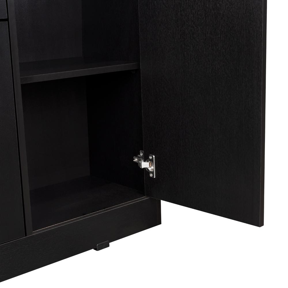Comoda Praga Un Cajon y Dos Puertas, Wengue