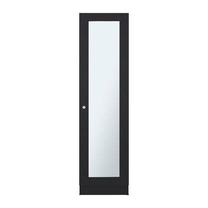 Closet Auxiliar Praga, Wengue, incluye espejo y es de facil instalación