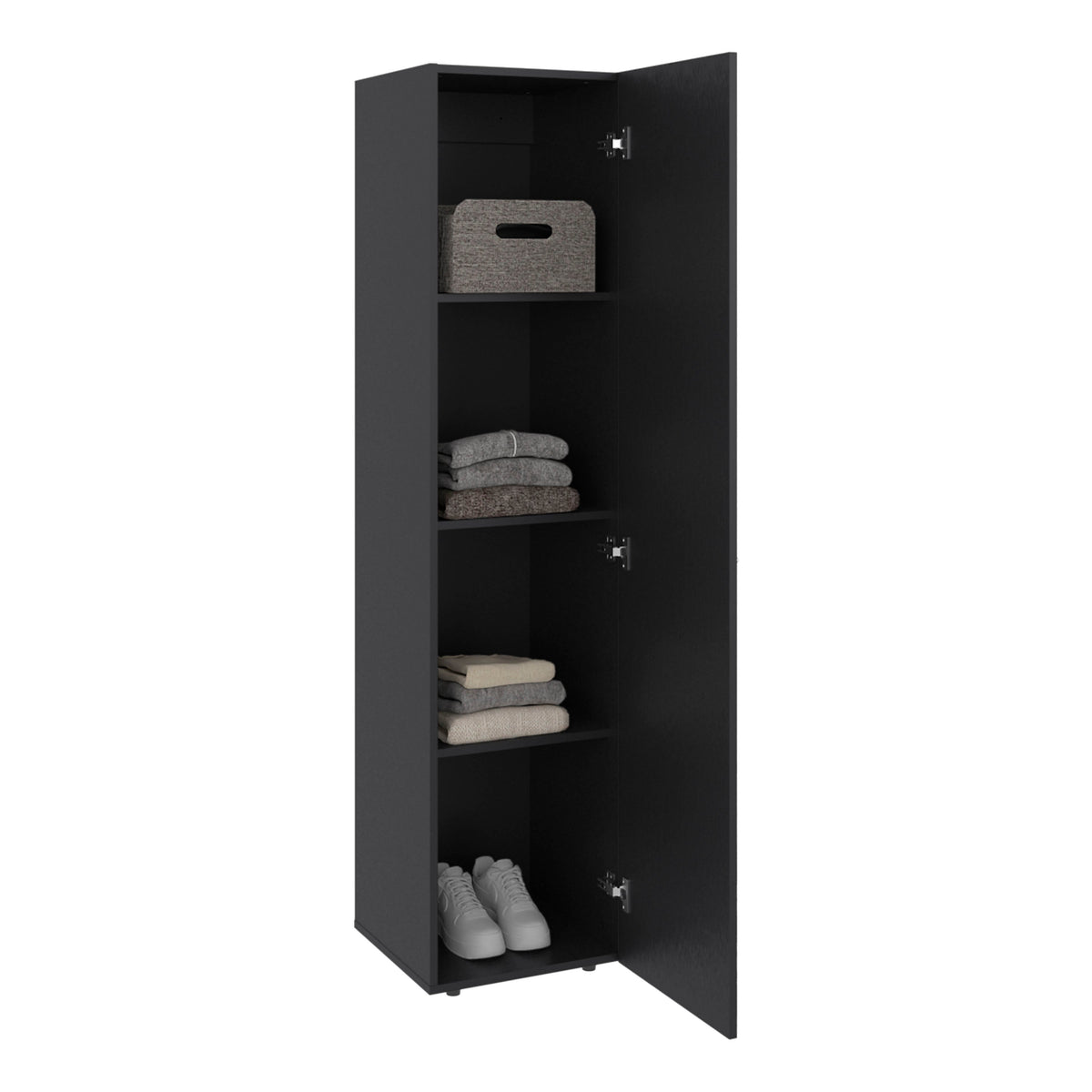 Closet Tuhome Dreams M4 Una Puerta, Wengue (vista 4)