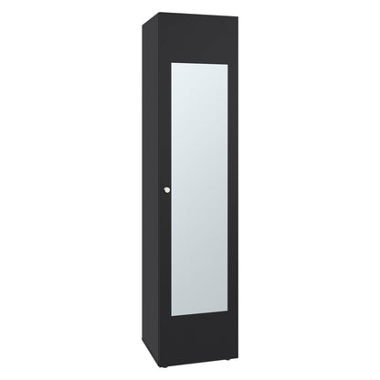 Closet Tuhome Dreams M5 Una Puerta Con Espejo, Wengue (vista 6)