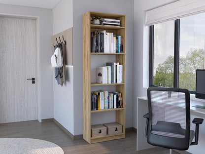 Complemento Estante Home, Macadamia, con amplio espacio para colocar objetos