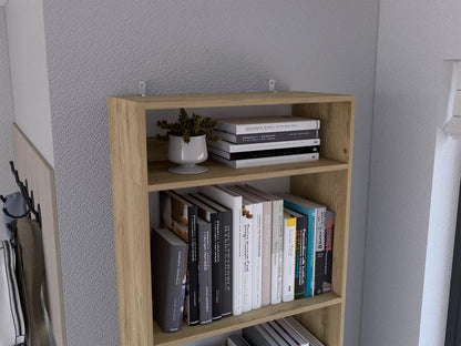 Complemento Estante Home, Macadamia, con amplio espacio para colocar objetos