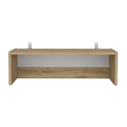 Complemento Estante Home, Macadamia, con amplio espacio para colocar objetos