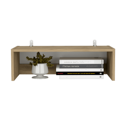 Complemento Estante Home, Macadamia, con amplio espacio para colocar objetos