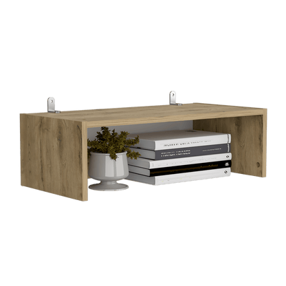 Complemento Estante Home, Macadamia, con amplio espacio para colocar objetos