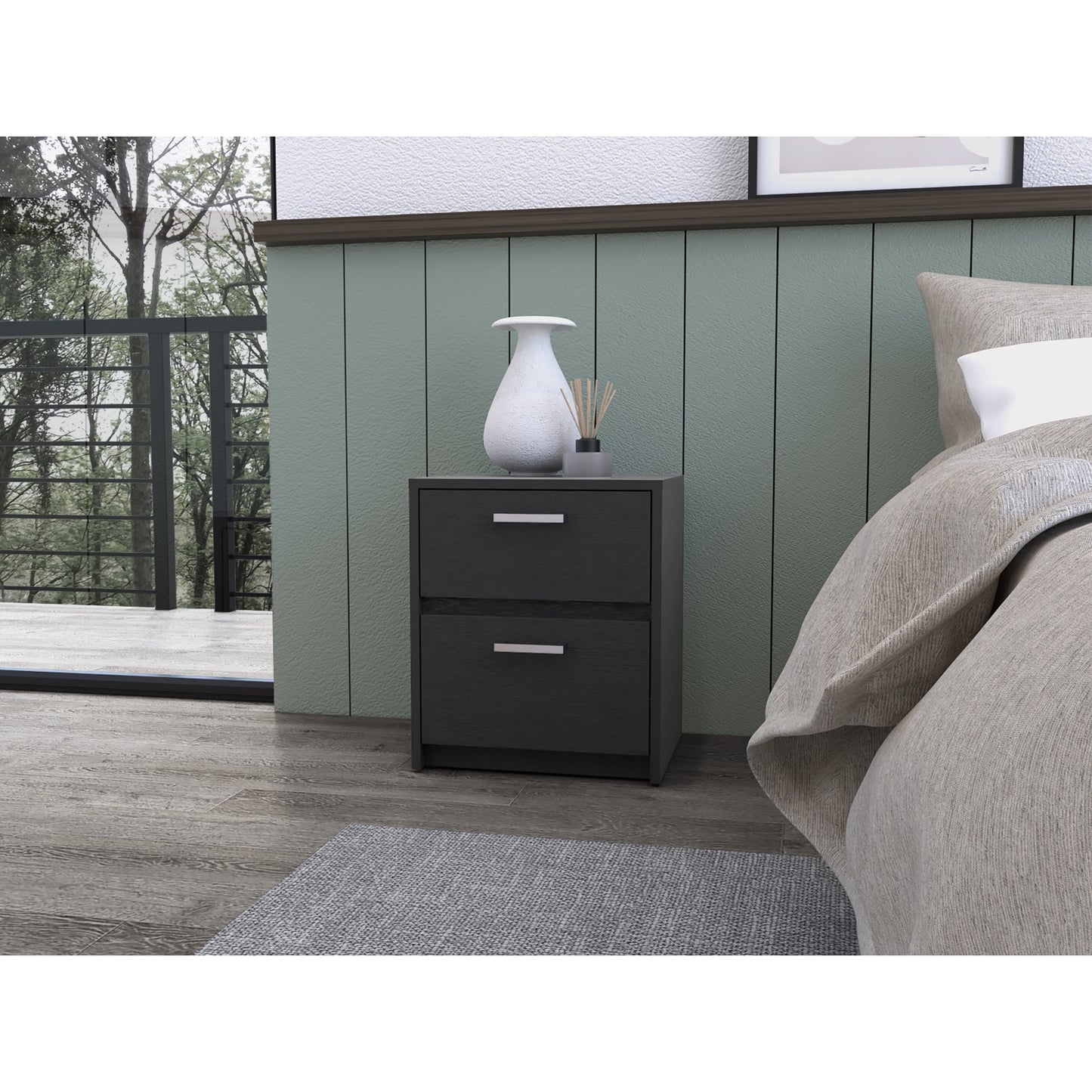 Velador Trivor Dos Cajones, Wengue
