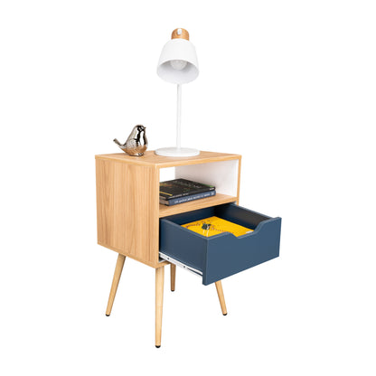 Velador Un Cajon Otom, Fresno y Kronos Azul