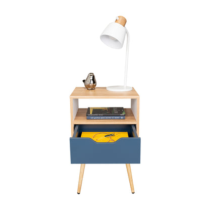 Velador Un Cajon Otom, Fresno y Kronos Azul