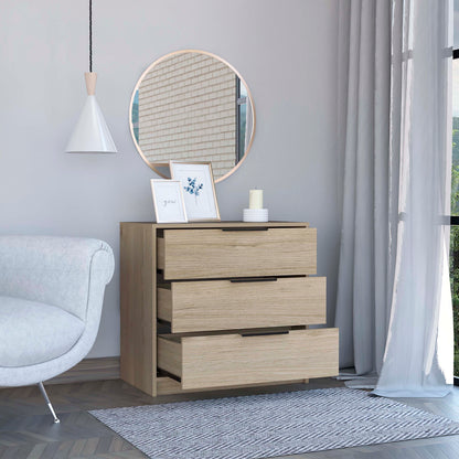 Comoda Tres Cajones, FM Furniture 001C, Cafe Claro