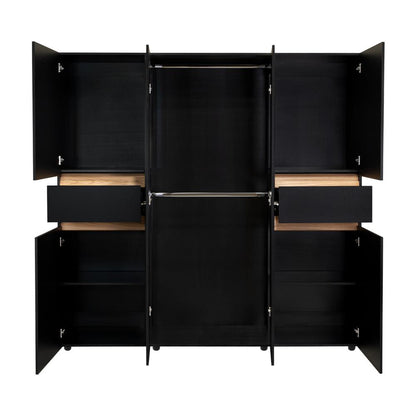 Closet Grande Imperial 200x200 Wengue y Fresno Europeo