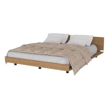 Base De Cama Dos Plazas, FM Furniture 001C, Cafe Claro
