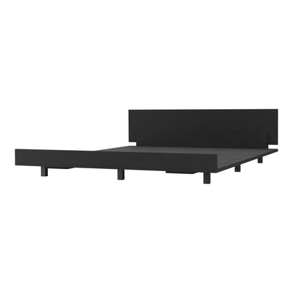 Base De Cama Dos Plazas, FM Furniture 001N, Negro