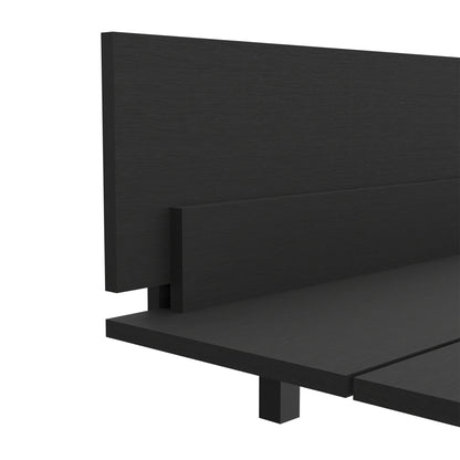 Base De Cama Dos Plazas, FM Furniture 001N, Negro