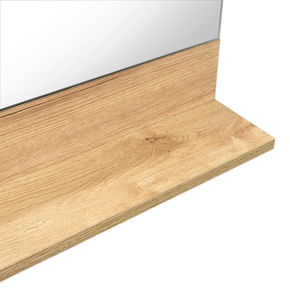 Espejo Lilo Rectangular Repisa De Madera (vista 6)