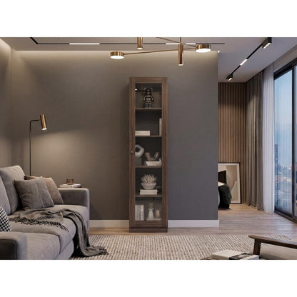 Estante Vitrina E6 Home E Una Puerta