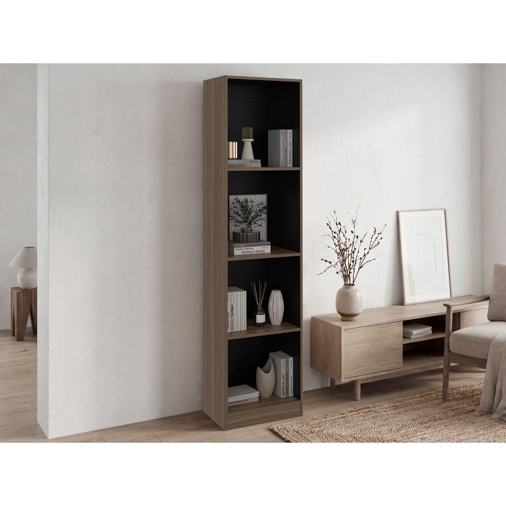 Estante Cuatro Repisas Home E2, Avellana