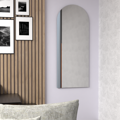 Espejo Florencia Rectangular, Superior Circular