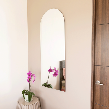 Espejo Florencia Rectangular, Superior Circular