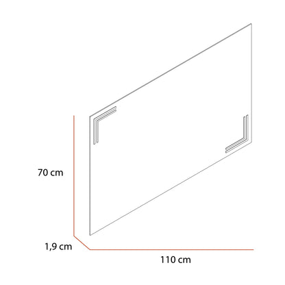 Espejo Iberia, con Forma Rectangular (vista 5)