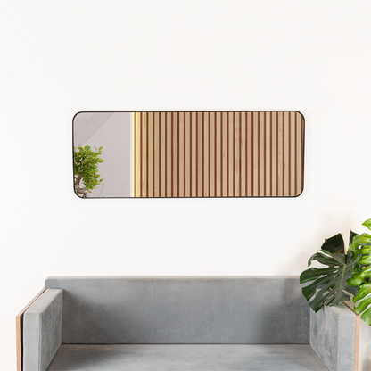 Espejo Loky Rectangular, Marco Metalico