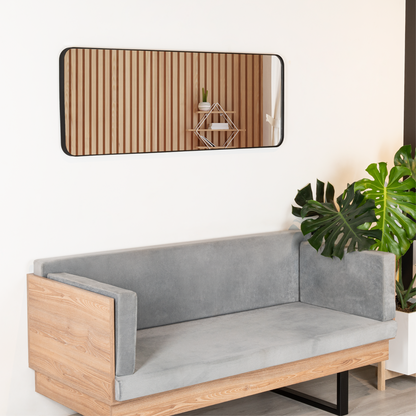 Espejo Loky Rectangular, Marco Metalico