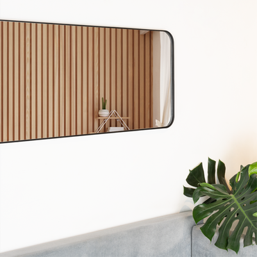 Espejo Loky Rectangular, Marco Metalico