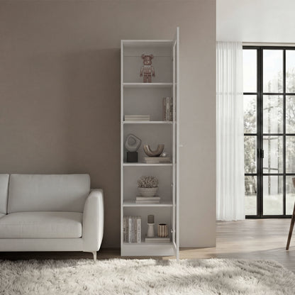 Estante Vitrina E6 Home E Una Puerta, Blanco (vista 2)