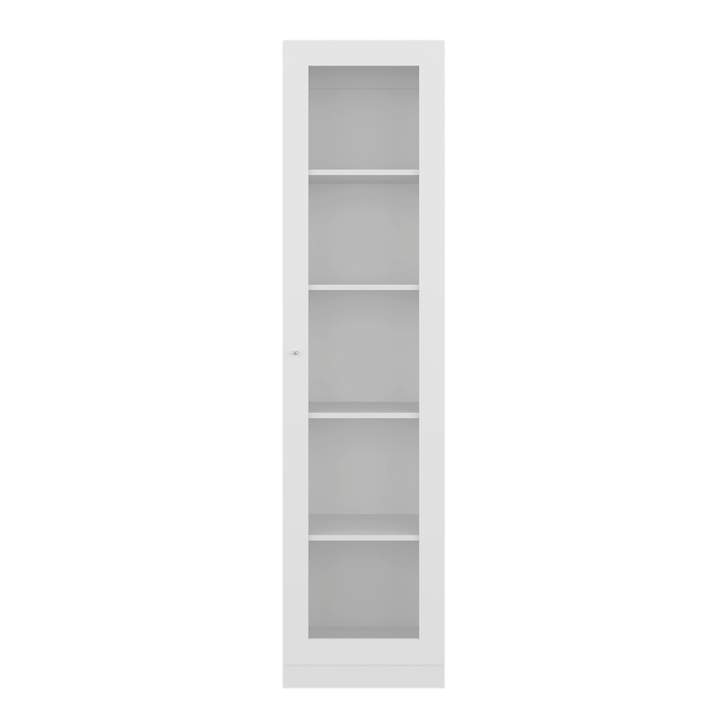 Estante Vitrina E6 Home E Una Puerta, Blanco