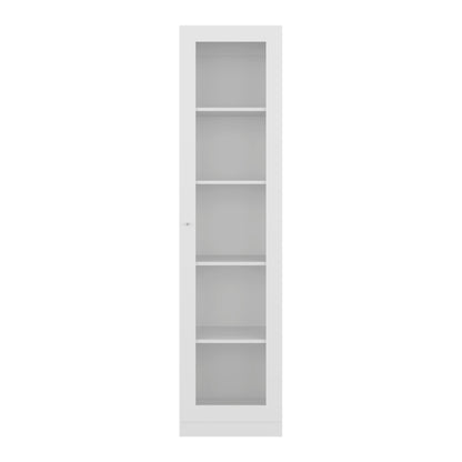 Estante Vitrina E6 Home E Una Puerta, Blanco