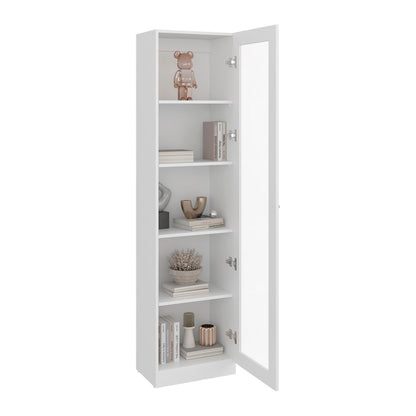 Estante Vitrina E6 Home E Una Puerta, Blanco (vista 6)
