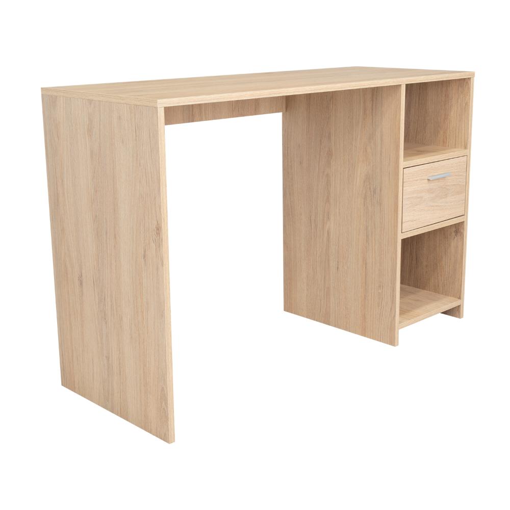 Escritorio Recto Office W-110 Un Cajon, Rovere (vista 7)